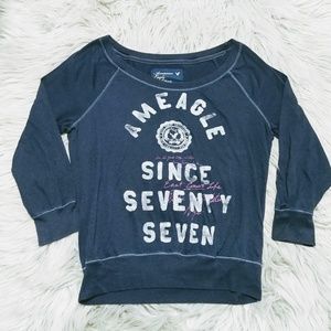 American Eagle 3\4 Sleeve Top